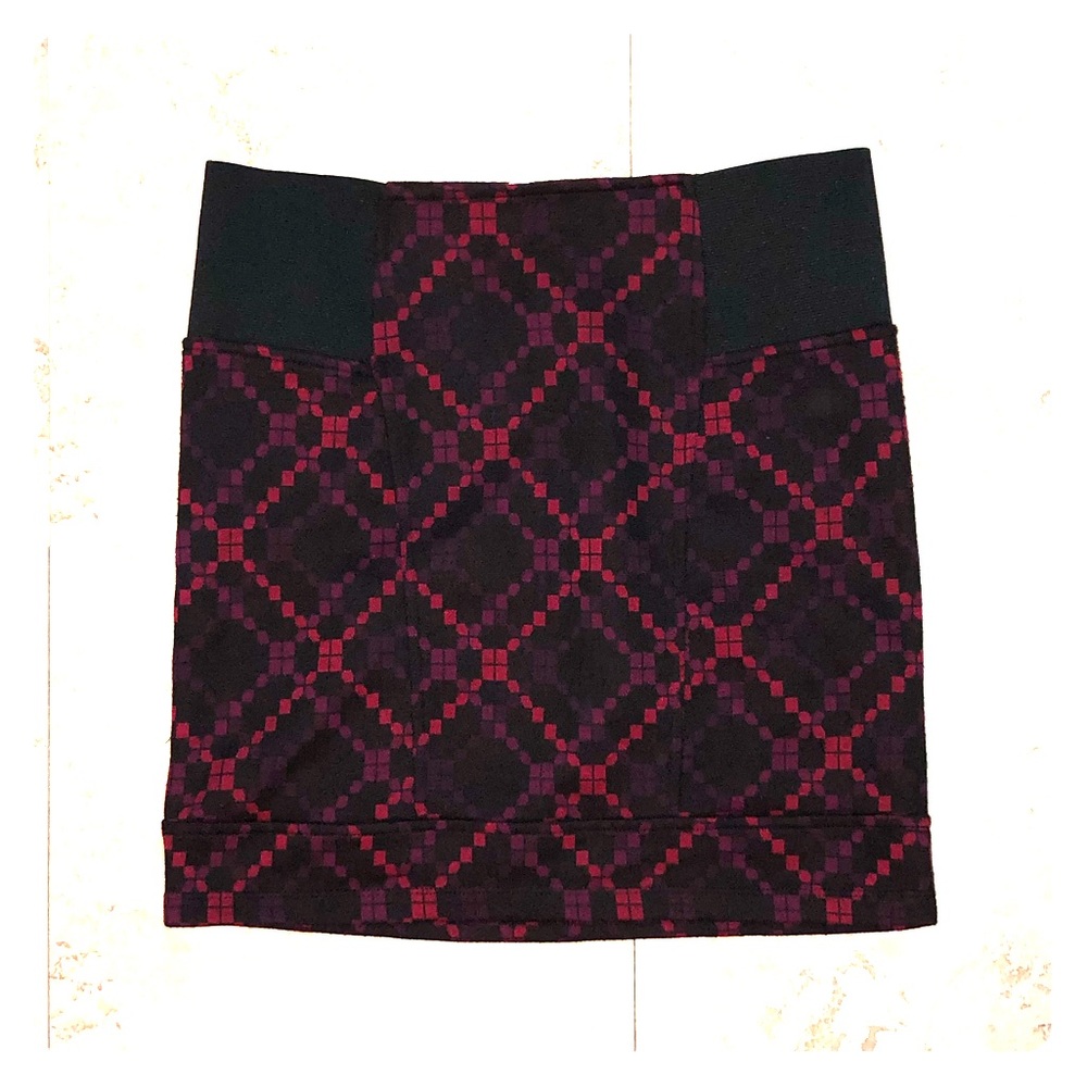 Like NEW Free People Printed Skirt